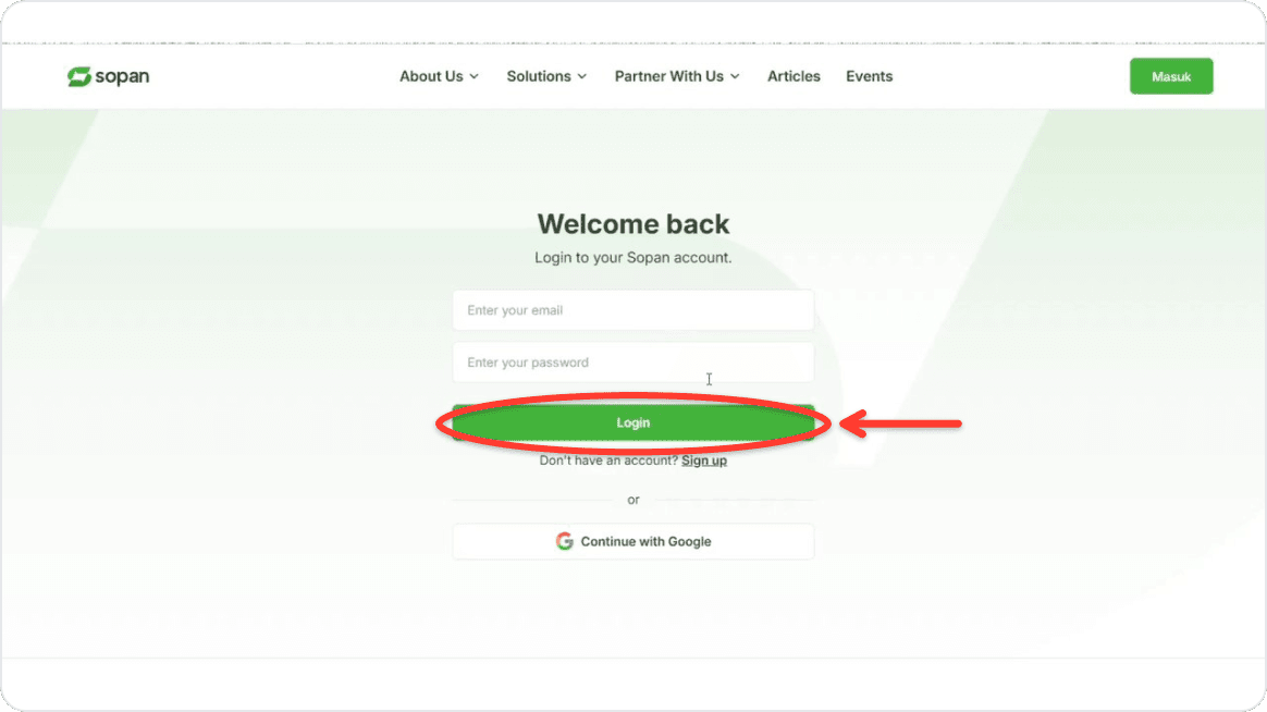 Log in if you already have an account