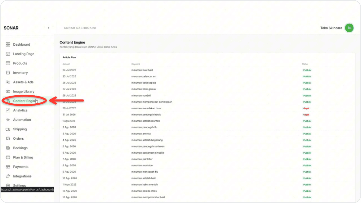 Open Content Engine